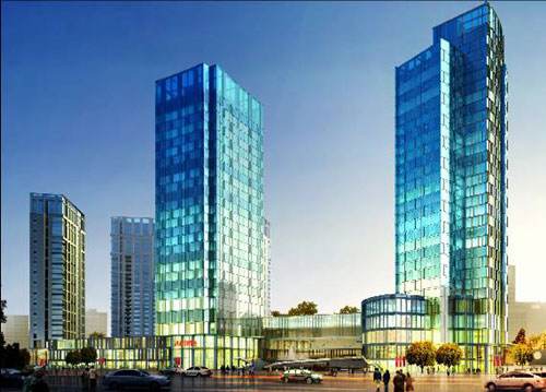 重慶達州市羅浮新城城市廣場